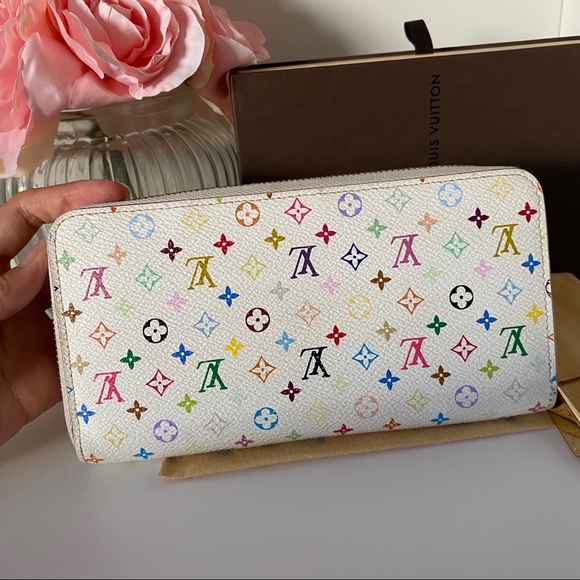 Louis Vuitton zippy multicolor white mc wallet - Picture 11 of 15